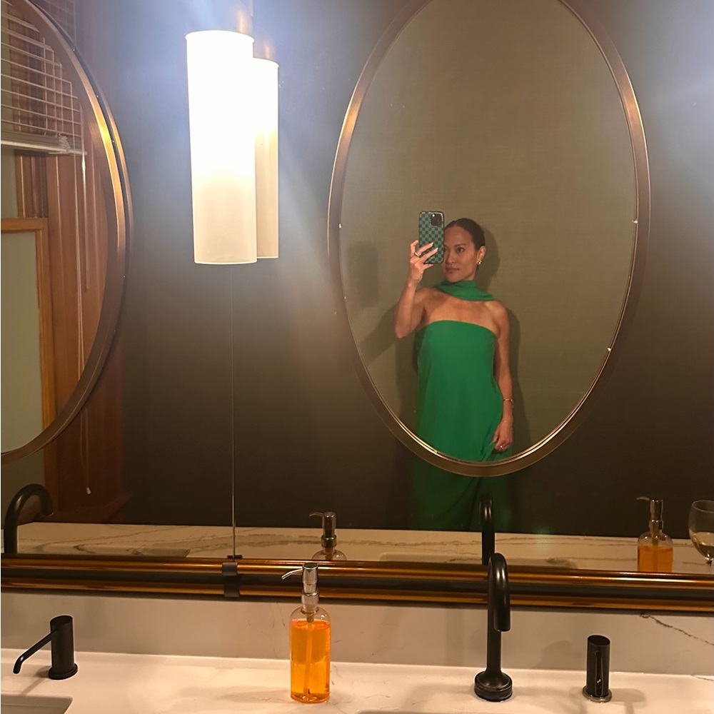 Anthropologie Green Wedding Dress - Picture 5 of 5